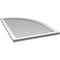 Ekena Millwork Quarter Round Top Right Surface Mount PVC Gable Vent w/ 2"W x 1-1/2"P Brickmould Frame, 28"W x 42"H GVPQR28X4202SN - alternate 4